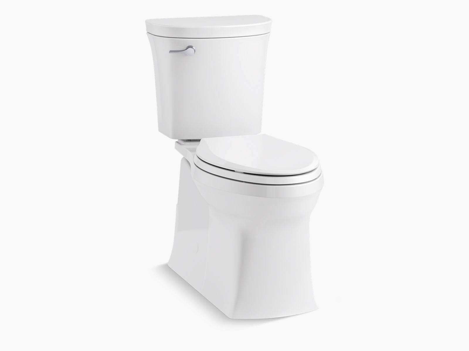 Valiant The Complete Solution 2-Piece 1.28 GPF Single-Flush Elongated Toilet in White