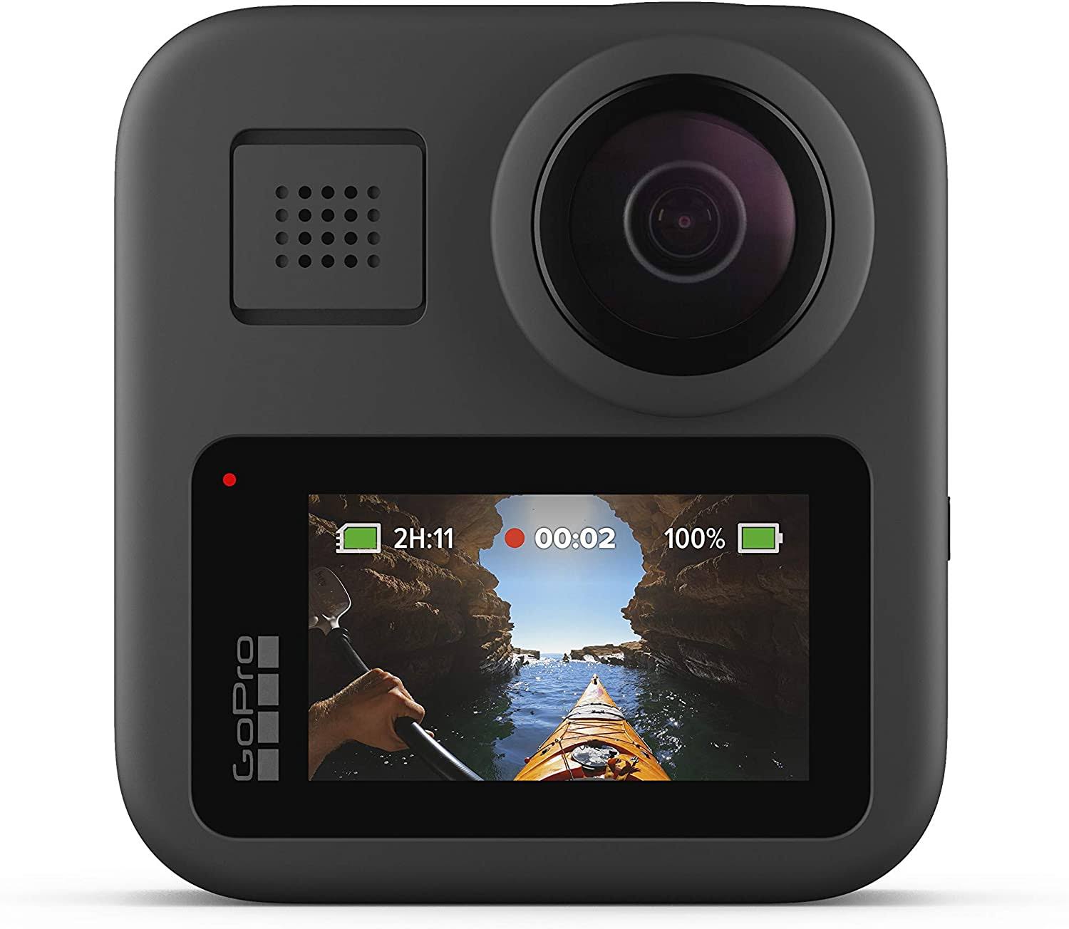 GoPro Hero7 (Black) Waterproof Digital Action Camera with Touch Screen 4K HD Video 12mp Photos Live Streaming Stabilization - Bu