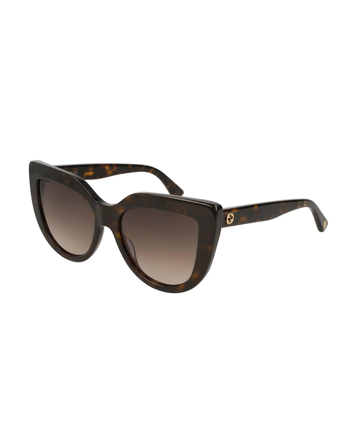 Gucci GG0164S Sunglasses - Havana (002)