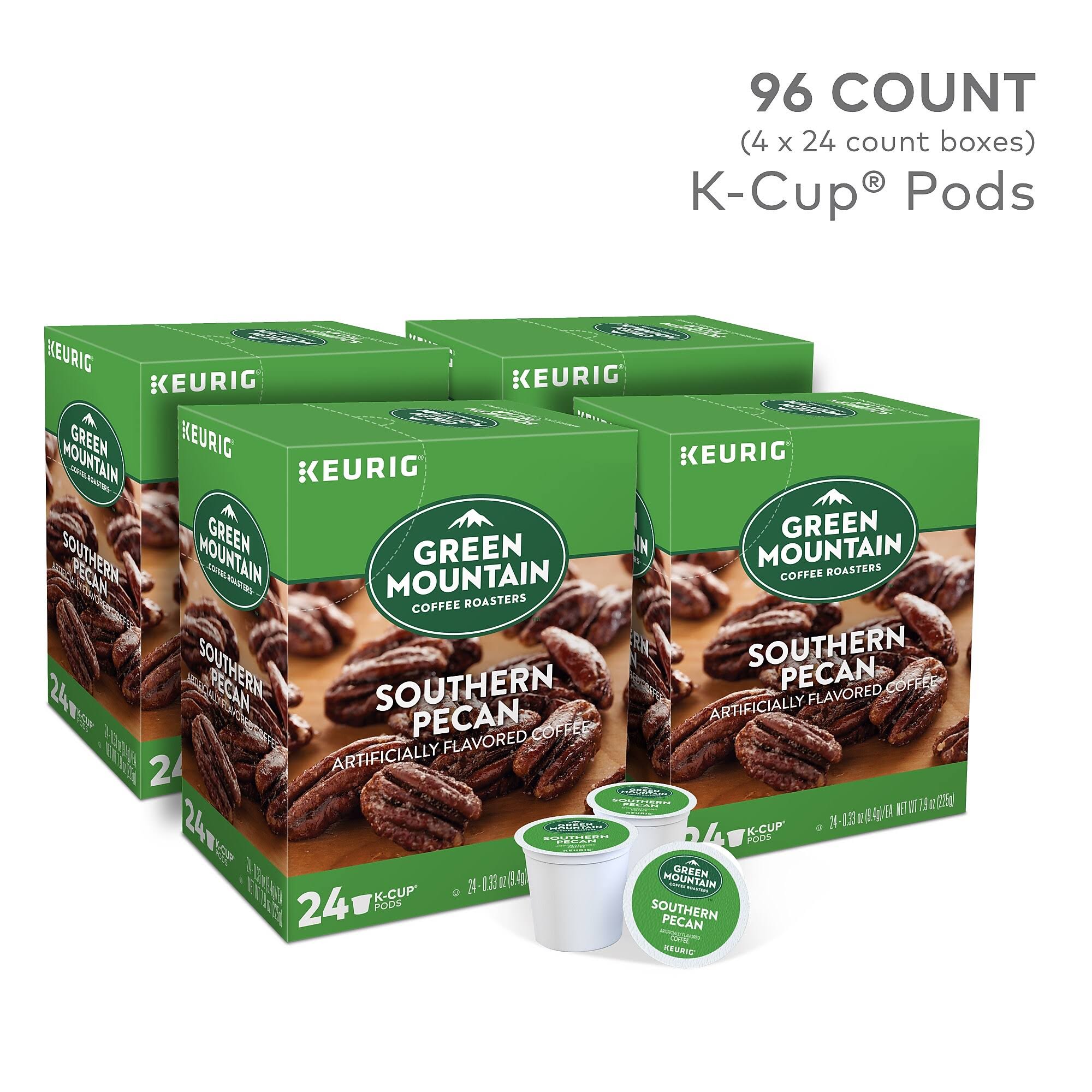 Green Mountain Coffee Southern Pecan Coffee K-Cups, 96/Carton