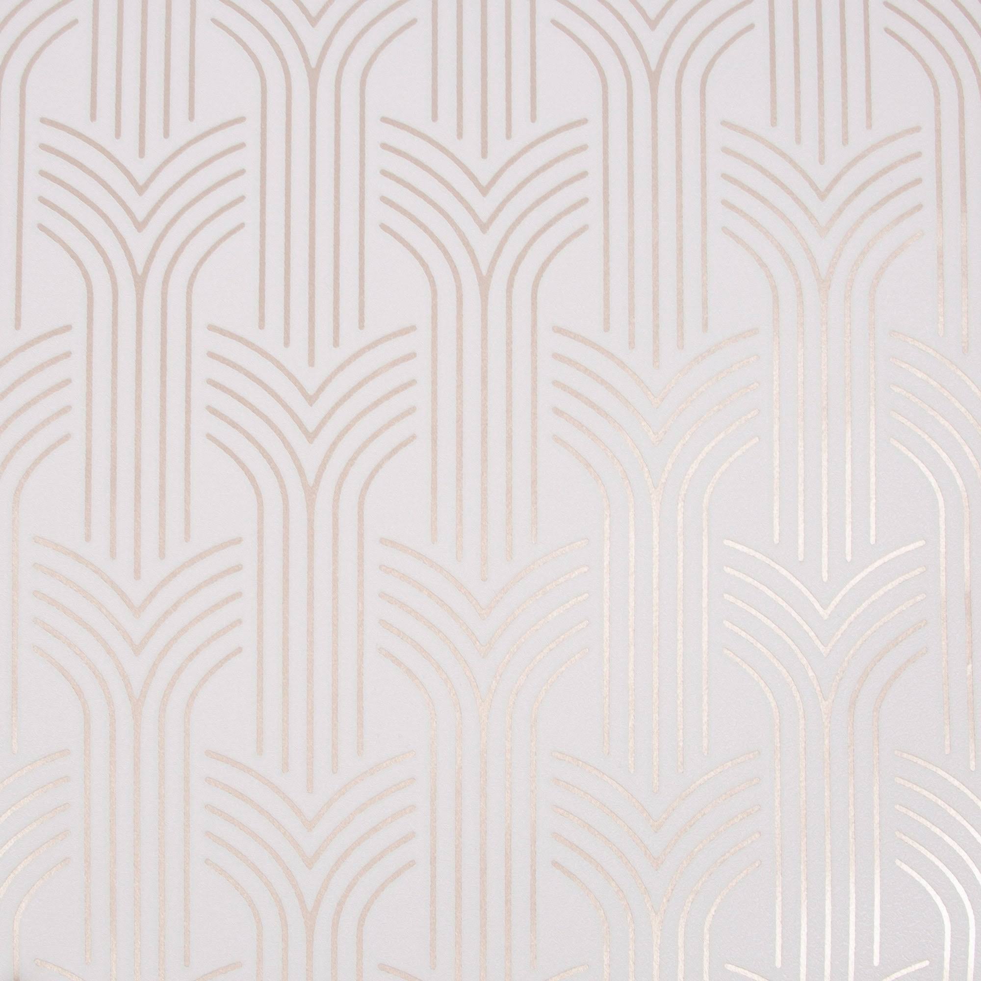 Superfresco Easy 108134 Chaillot Pink and Rose Gold Removable Wallpaper