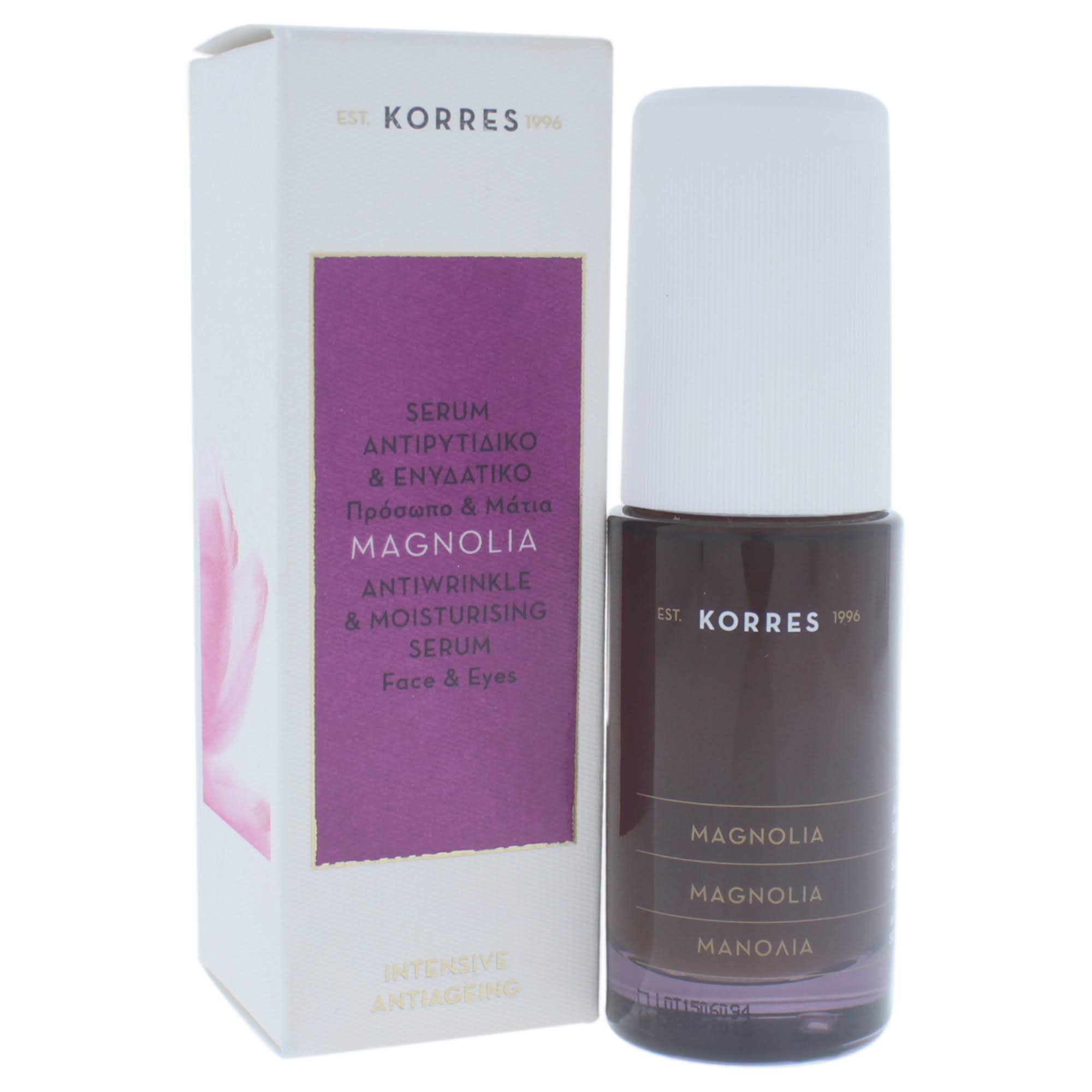 Korres Magnolia Antiwrinkle and Moisturizing Serum, 1.01 Ounce