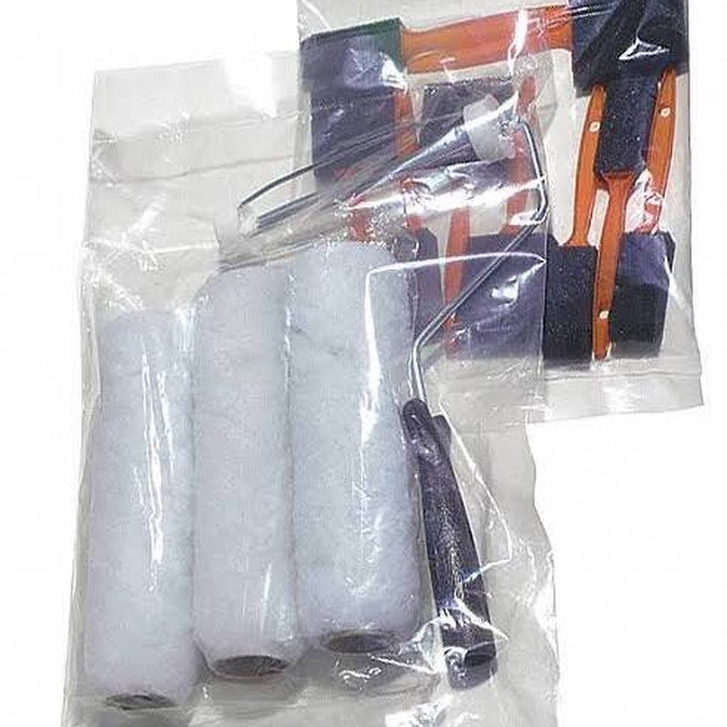 24x22 x 9x22 LDPE Lay Flat Poly Bag, 1.5 mil, Pk1000, 5DGE8