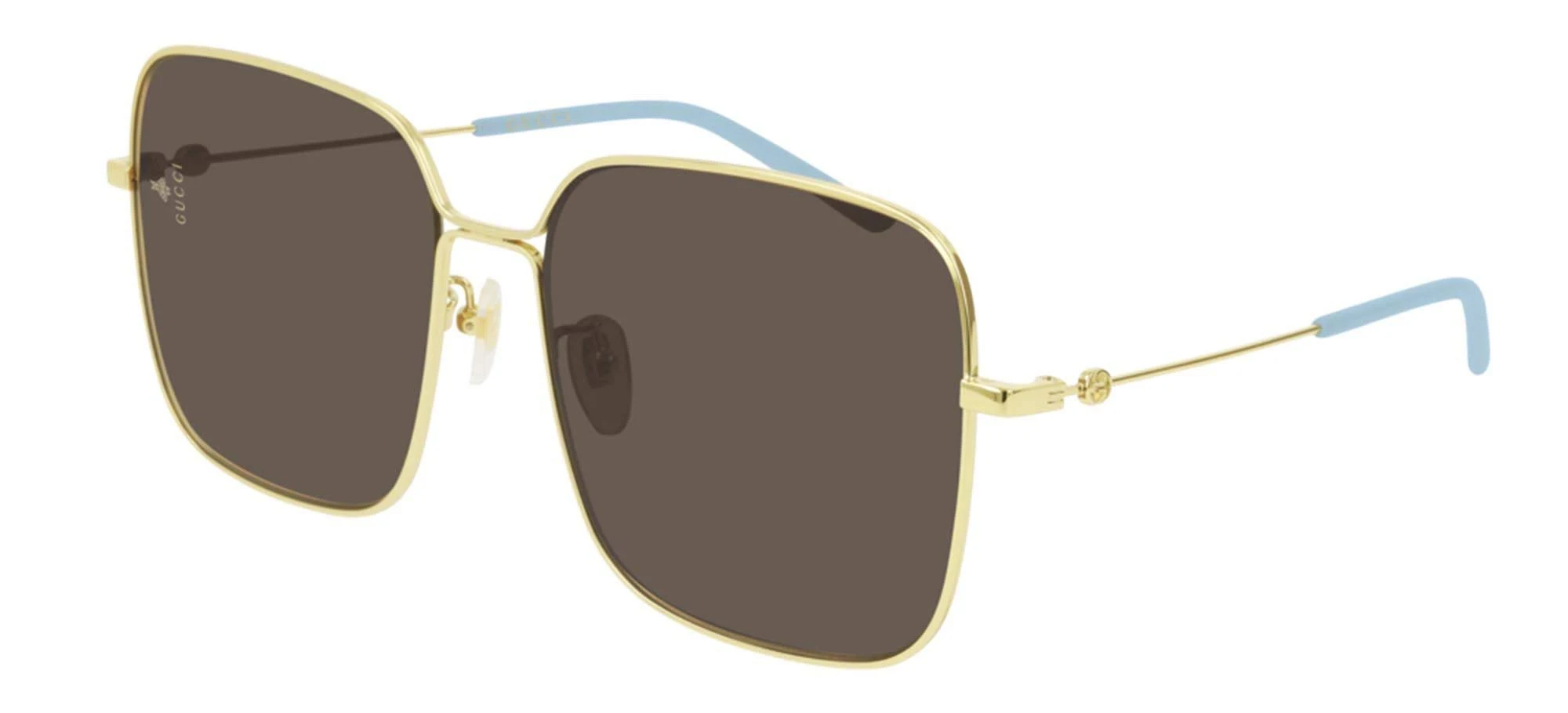 Gucci GG0443S 002 60 Sunglasses - Gold