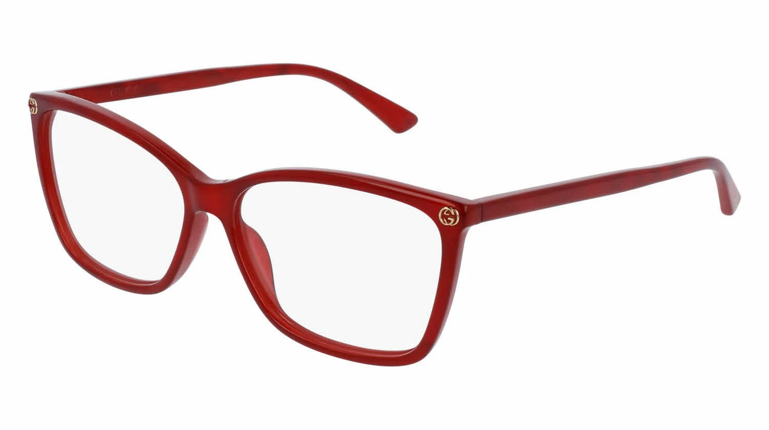Gucci Sensual Romantic GG0025O Eyeglasses 004 - Red