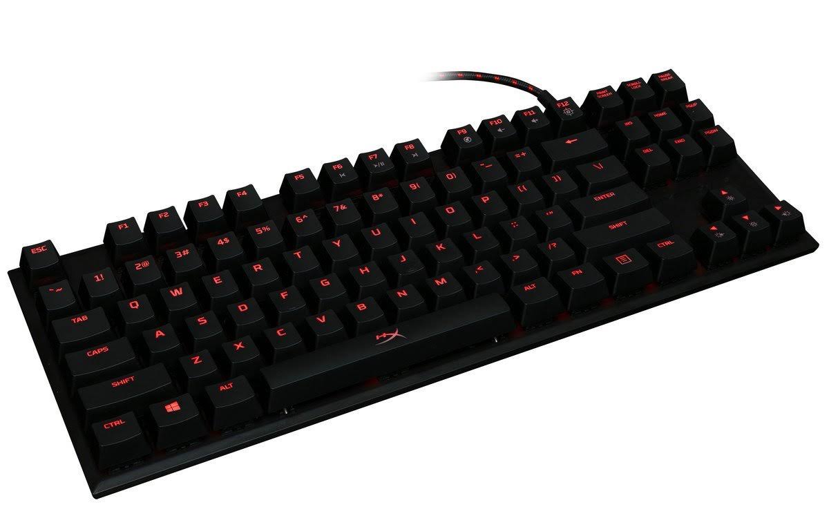 HyperX Alloy FPS Pro Mechanical Gaming Keyboard, Red/Black
