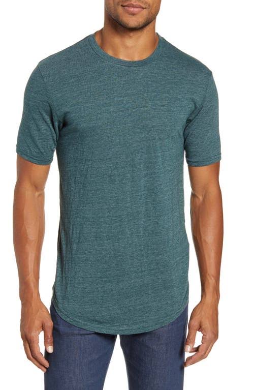 Goodlife Tri-Blend Scallop Crewneck T-Shirt | Jungle Green