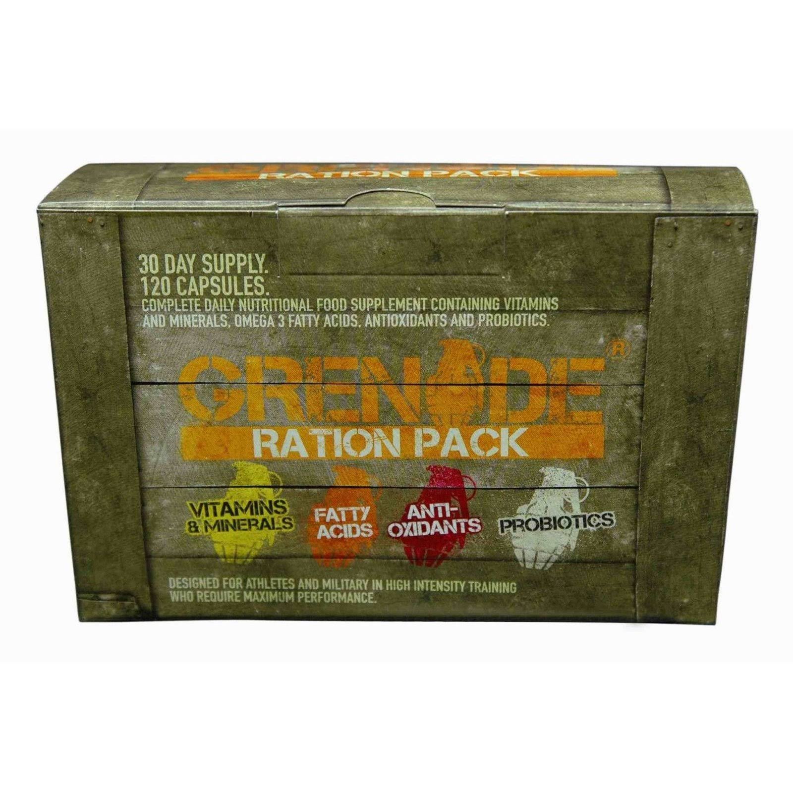 Grenade Ration Pack - 120 Capsules