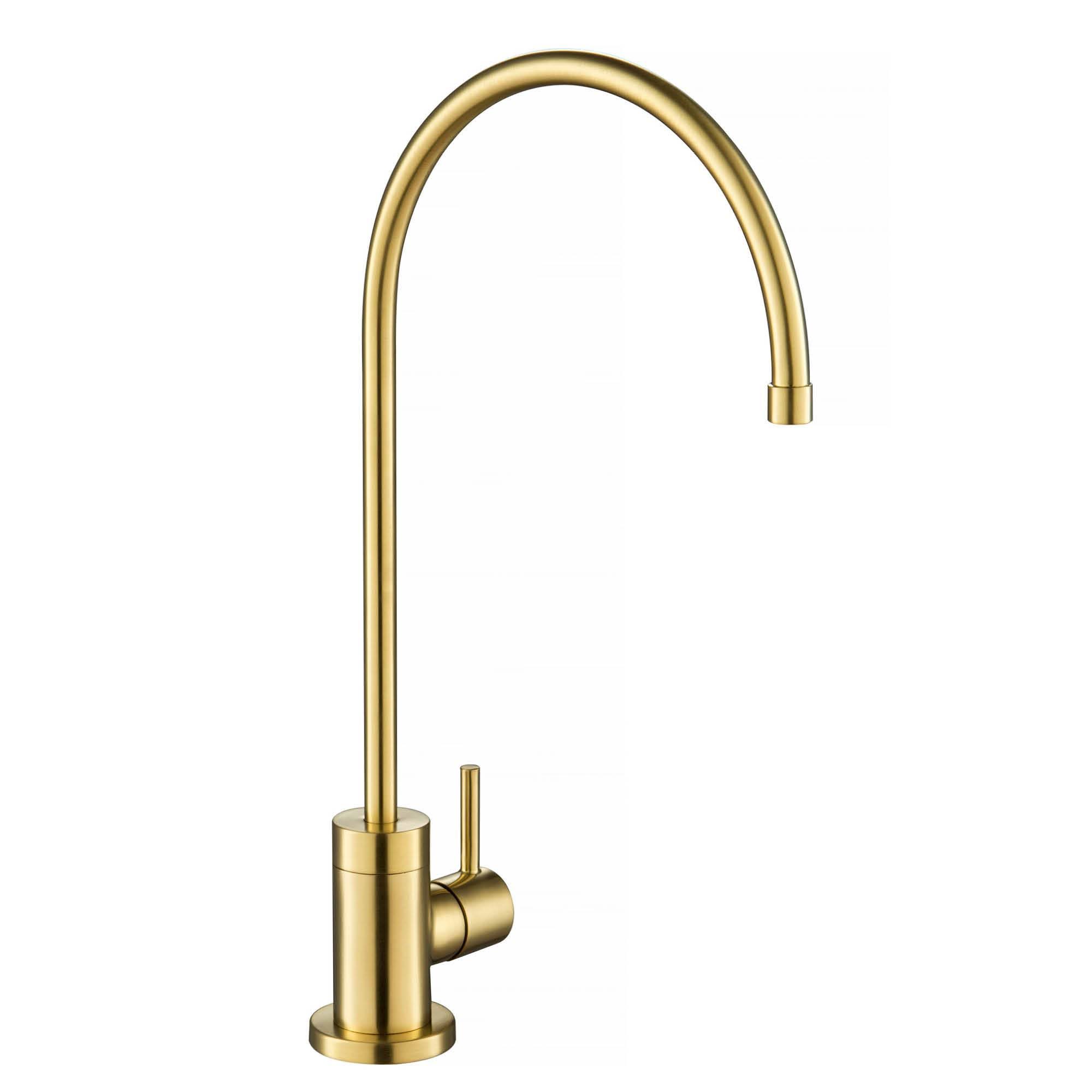 Kraus FF-100SFACB Purita 100% Lead Kitchen Water Filter Faucet, Spot Free Antique Champagne Bronze