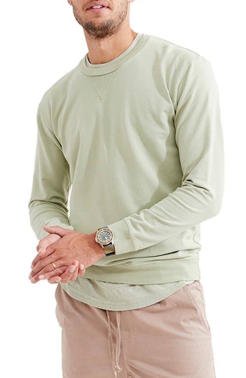 Goodlife Micro Terry Crewneck Sweatshirt | Seagrass