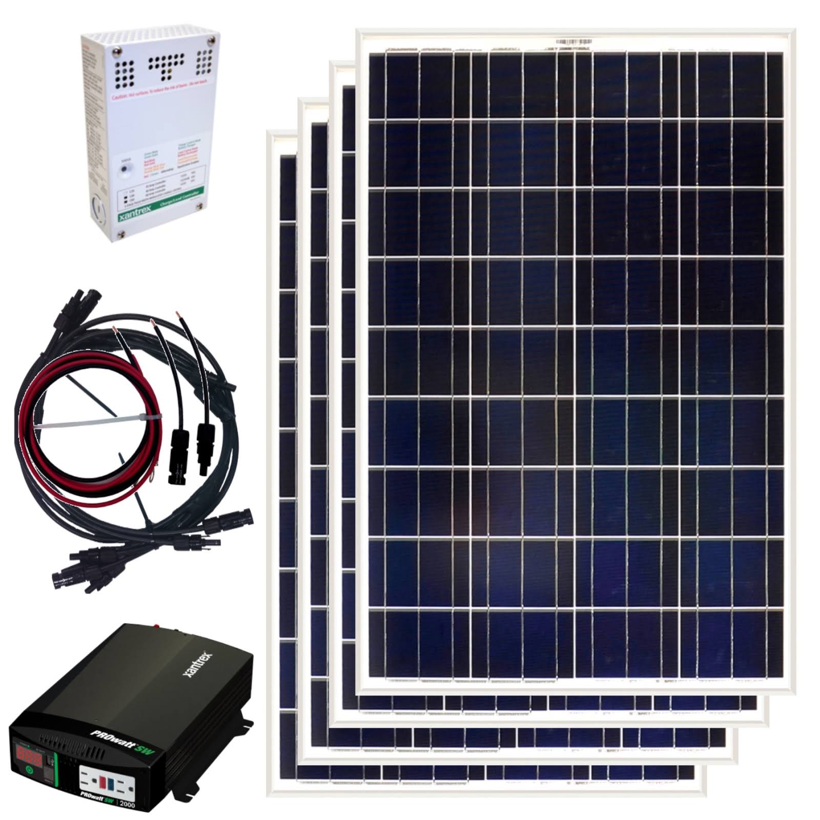 Grape Solar GS-400-KIT 400-Watt Off-Grid Solar Panel Kit