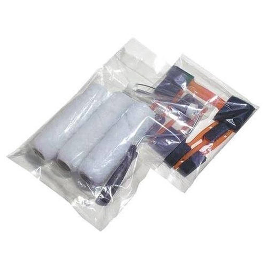 Zoro Select 5DRC3 Open Poly Bag, 6 mil, Clear