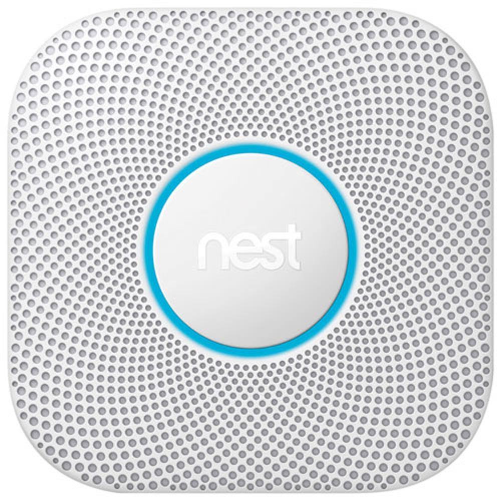Nest Protect (2nd Generation) Smoke + CO Alarm - White - Battery Powered - Canadian Import