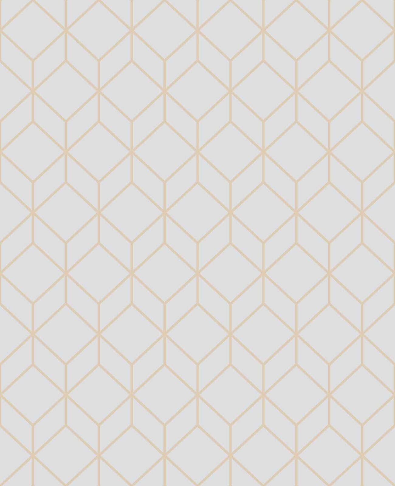 Graham u0026 Brown Myrtle Geo Gray Wallpaper