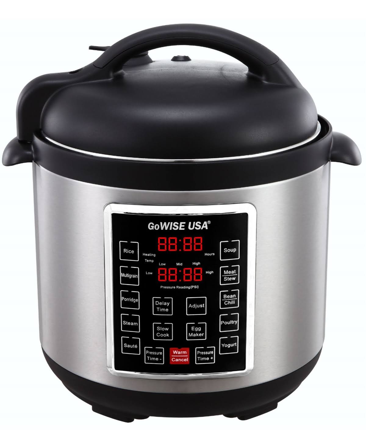 GoWISE USA 8 Quart Electric Pressure Cooker, Gw22623