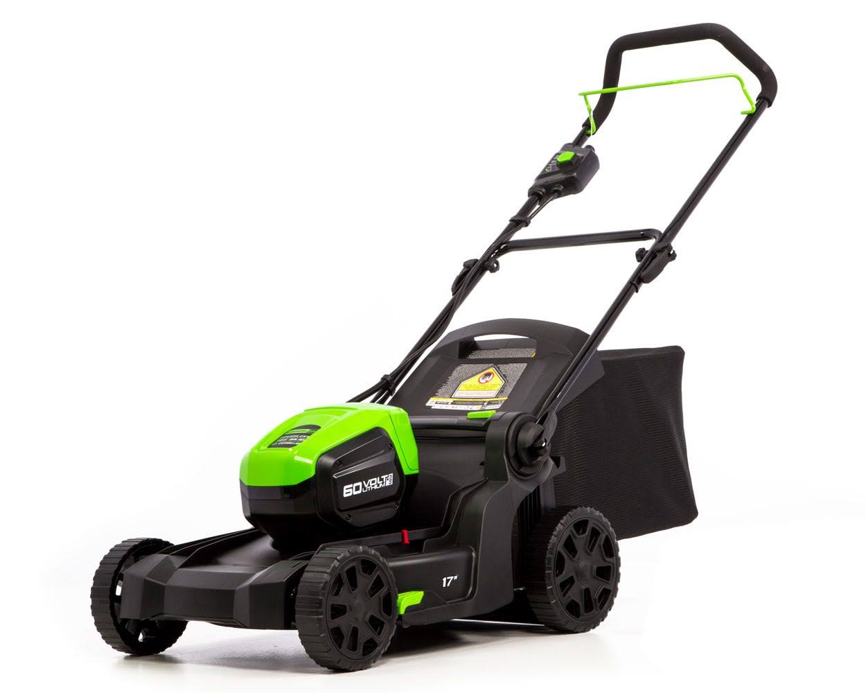 Greenworks Pro 17 in. 60-Volt Battery Cordless Lawn Mower (Tool-Only)