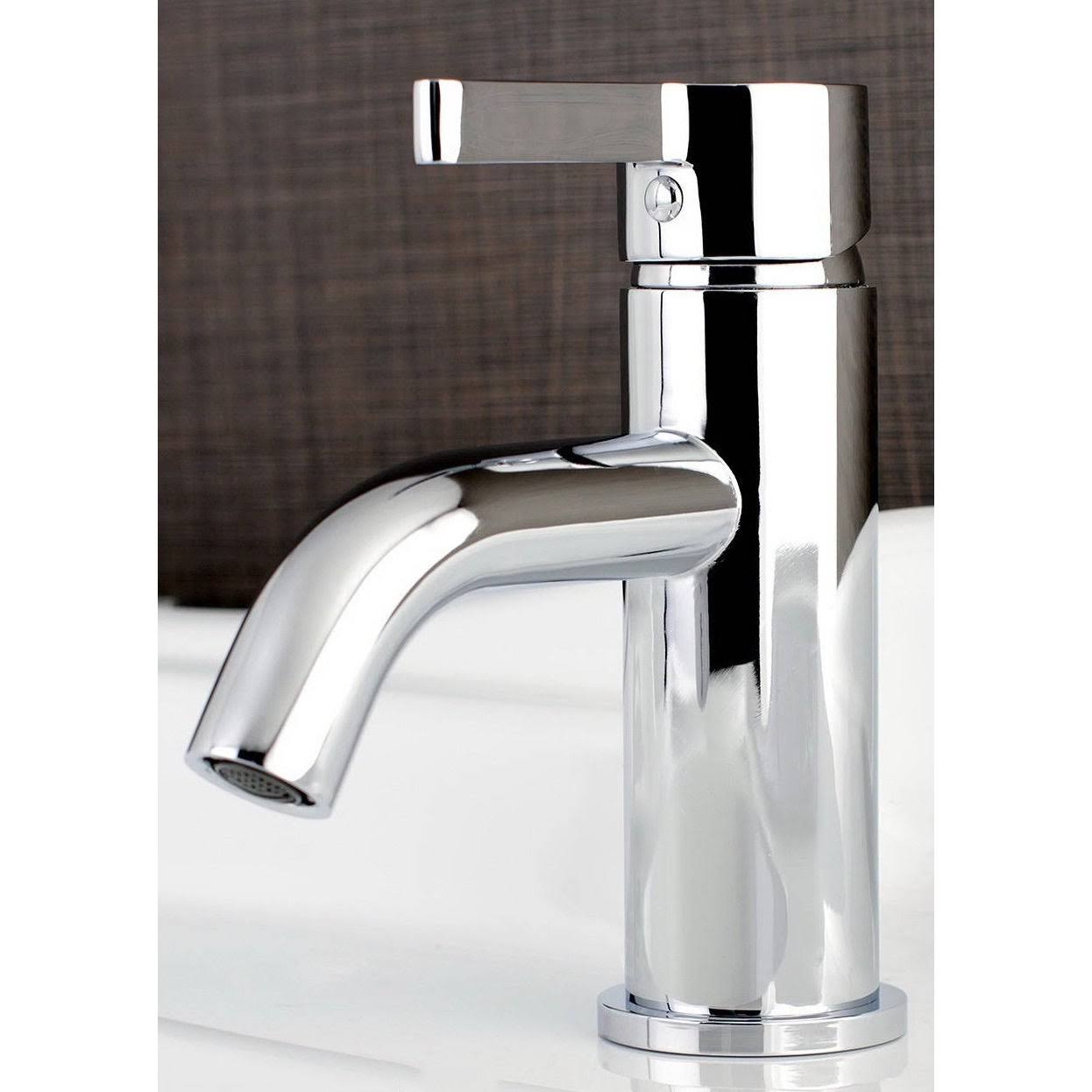 Single Handle Bathroom Faucet with Pop-Up Drain - Polished Chrome