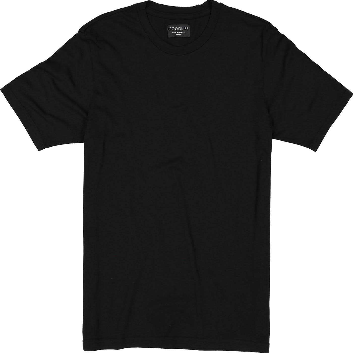Goodlife | Supima Classic Crew XL / Black