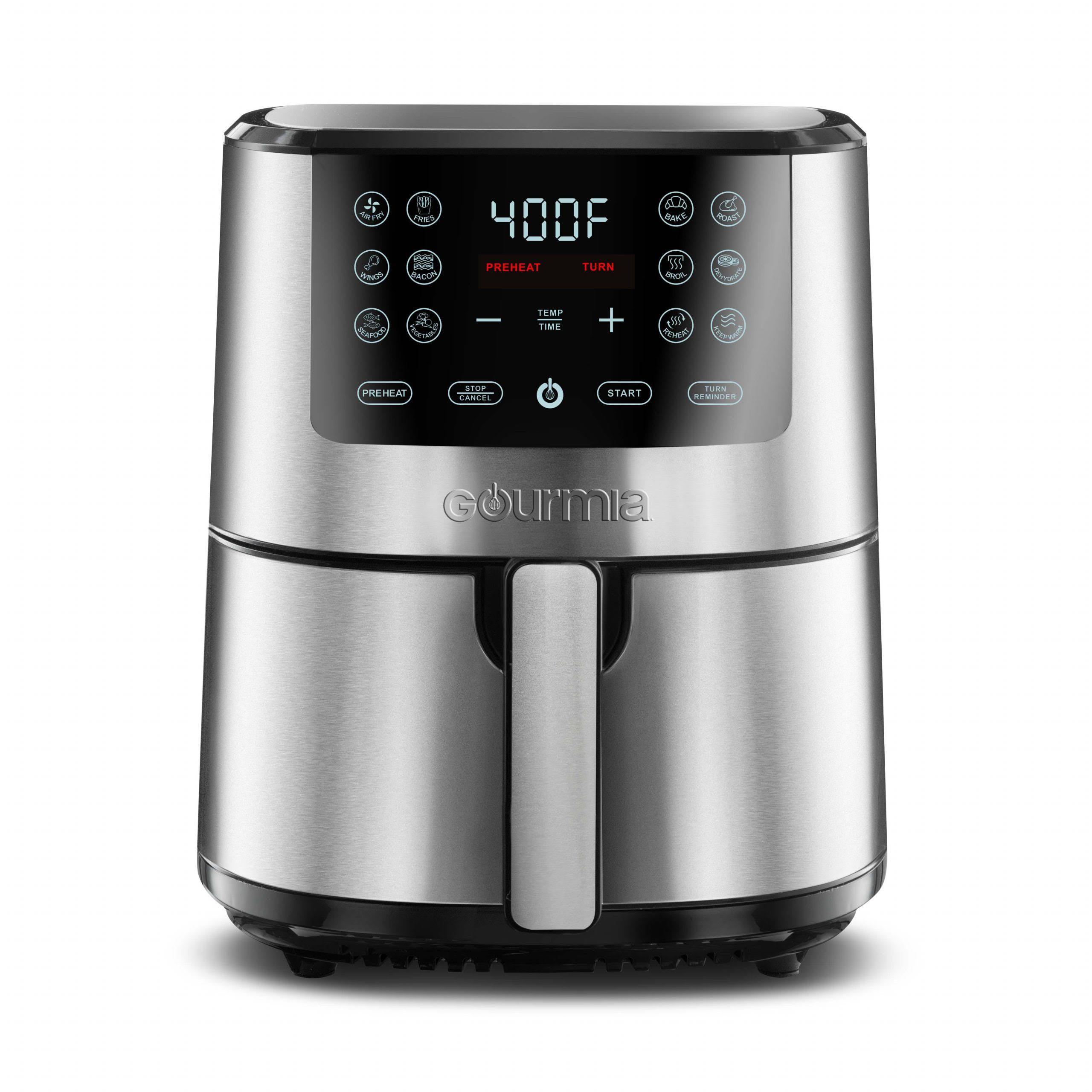 Gourmia 4-Qt. Stainless Steel Digital Air Fryer