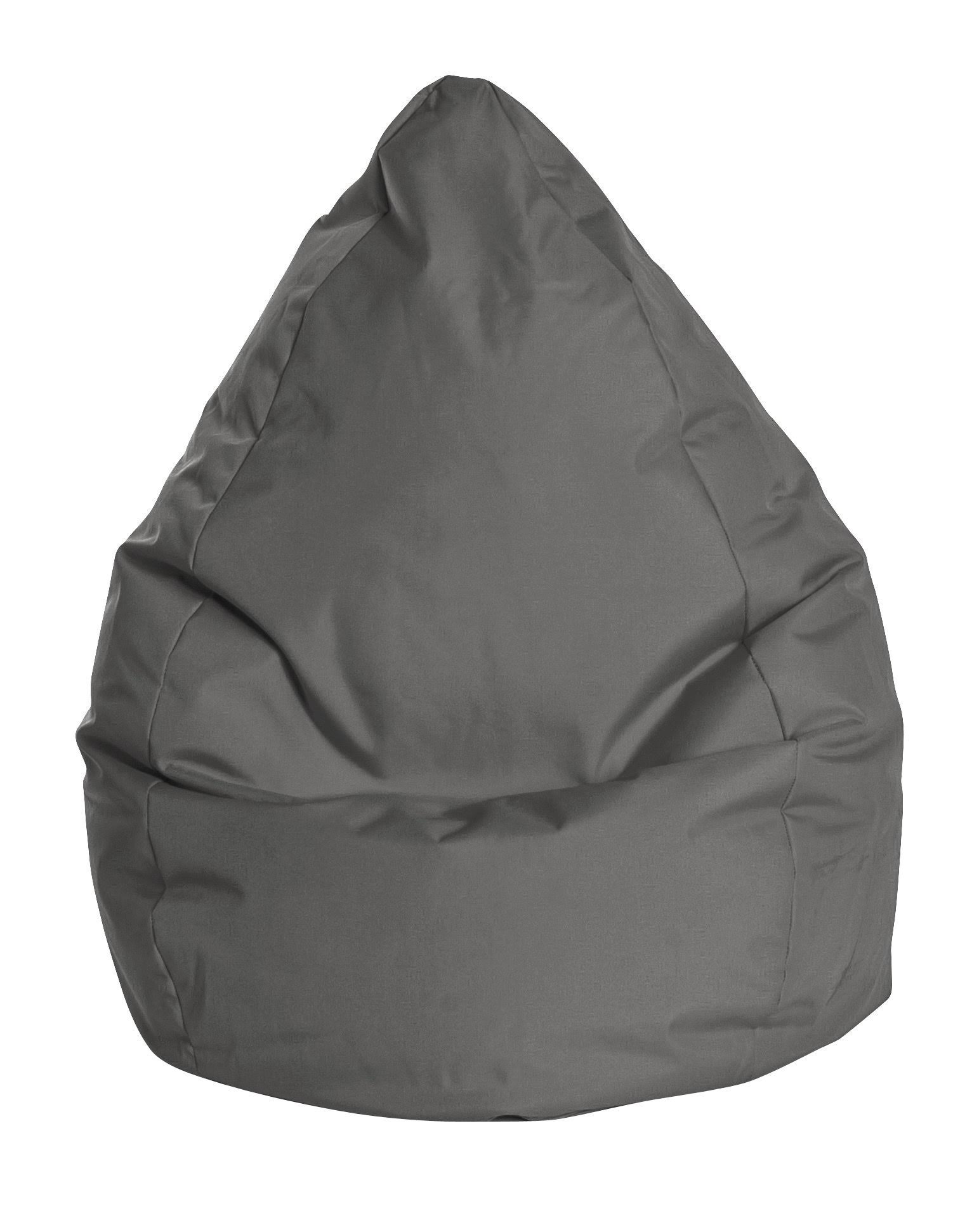 SittingPoint Brava Bean Bag Chair Upholstery: Gray