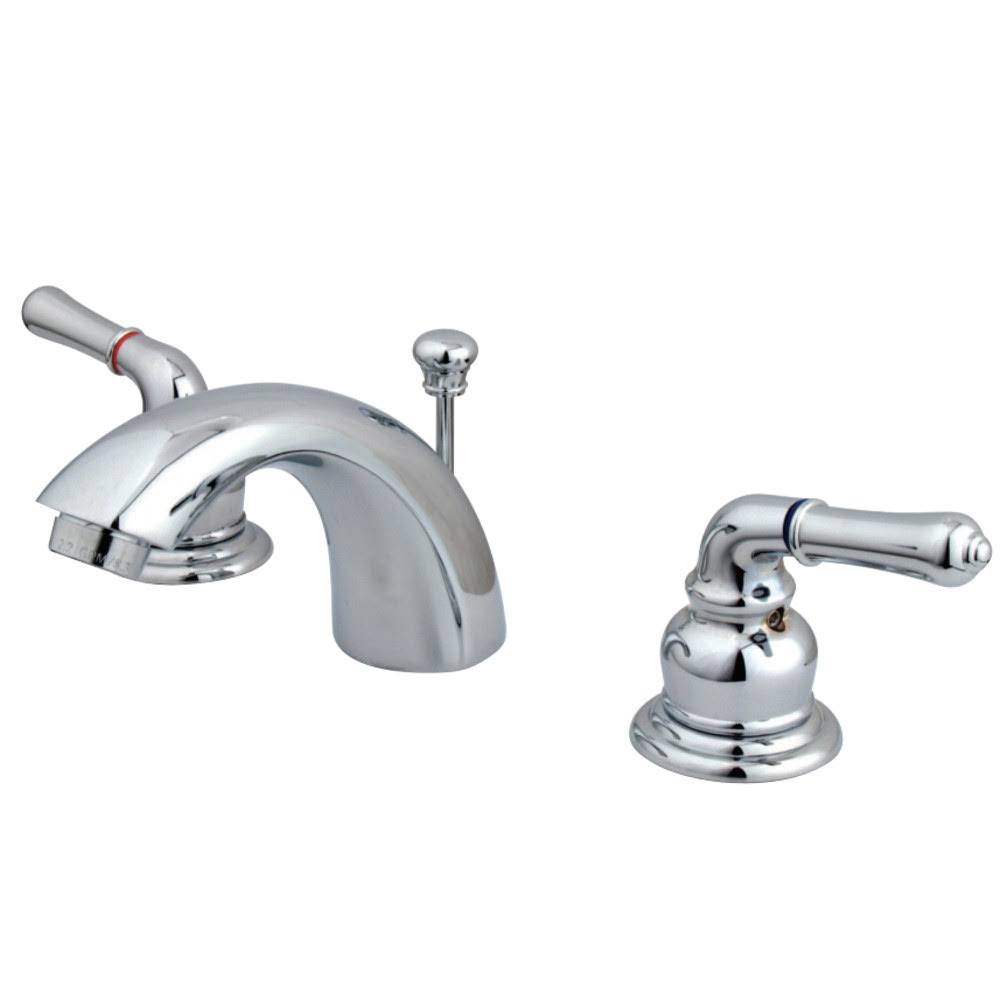 Kingston Brass Magellan Chrome Mini-Widespread Bathroom Faucet