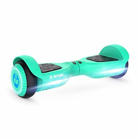 Gotrax Edge Hoverboard Self Balancing Scooter with 6.5 inch Wheels and LED Headlights, 25.2V 2.6Ah Big Capacity Lithium-Ion Batt