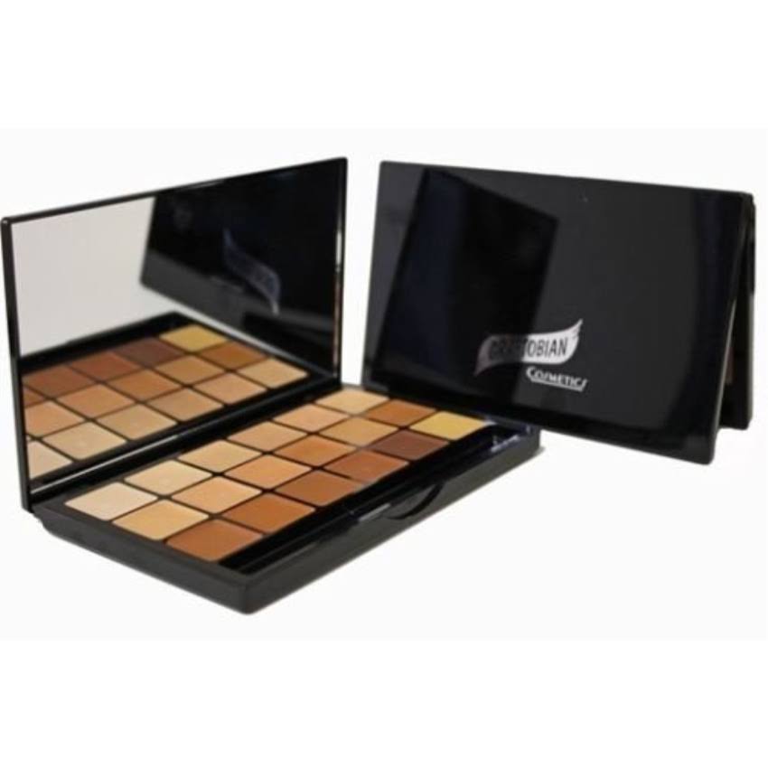Graftobian HD High-Definition Super Palettes + Free Blending Sponge (Super Palette-Warm)