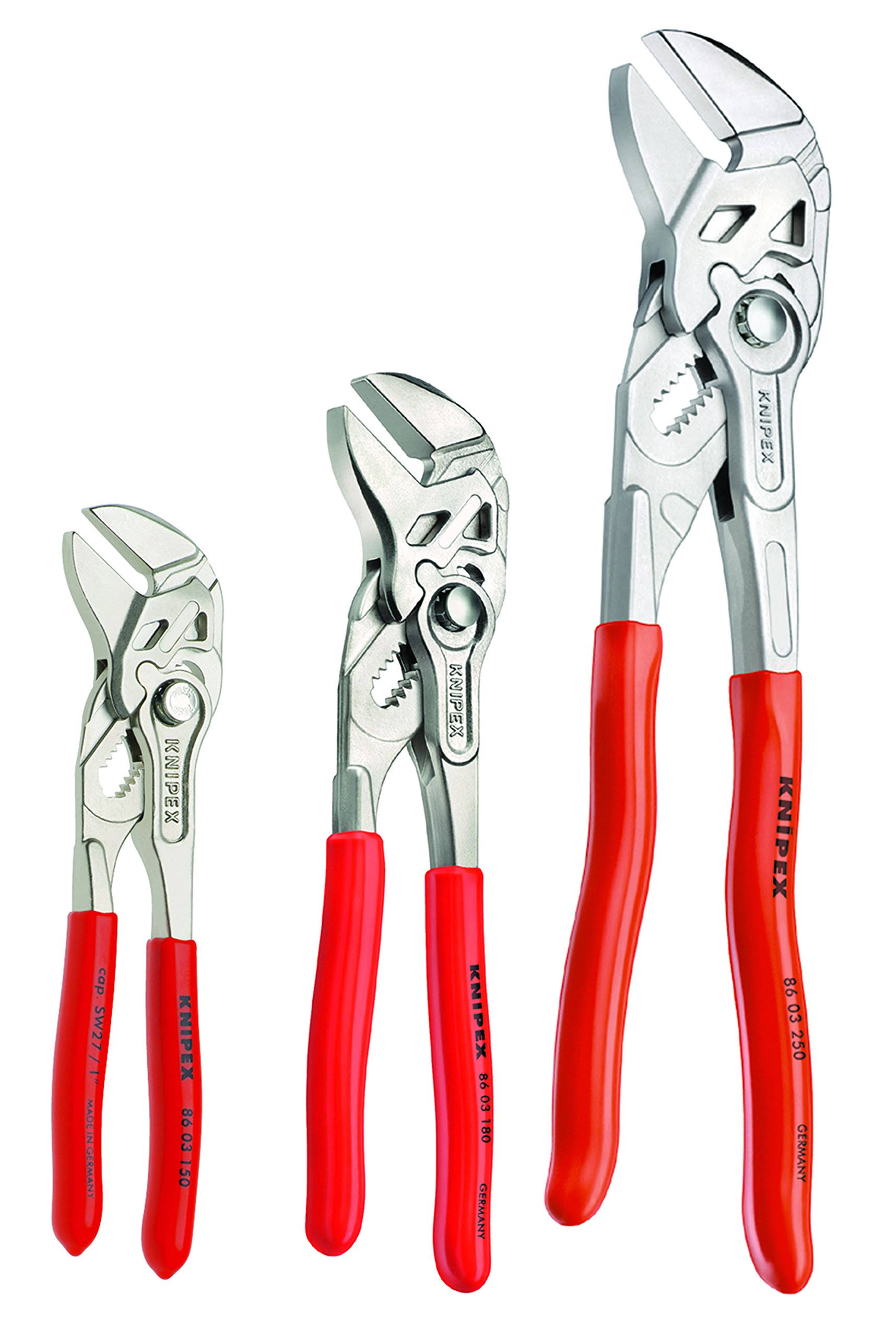 Knipex 9K 00 80 45 US Pliers Wrench Set (3 Piece)