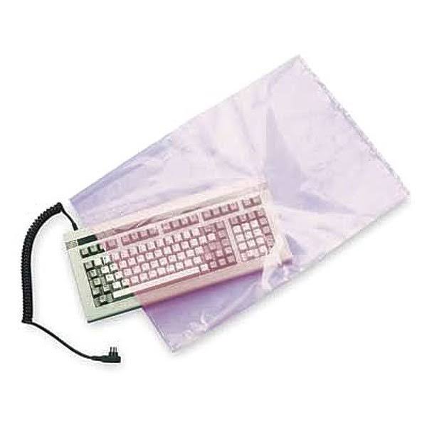 Zoro Select 5cyc0 Open Poly Bag, 2 mil, Pink