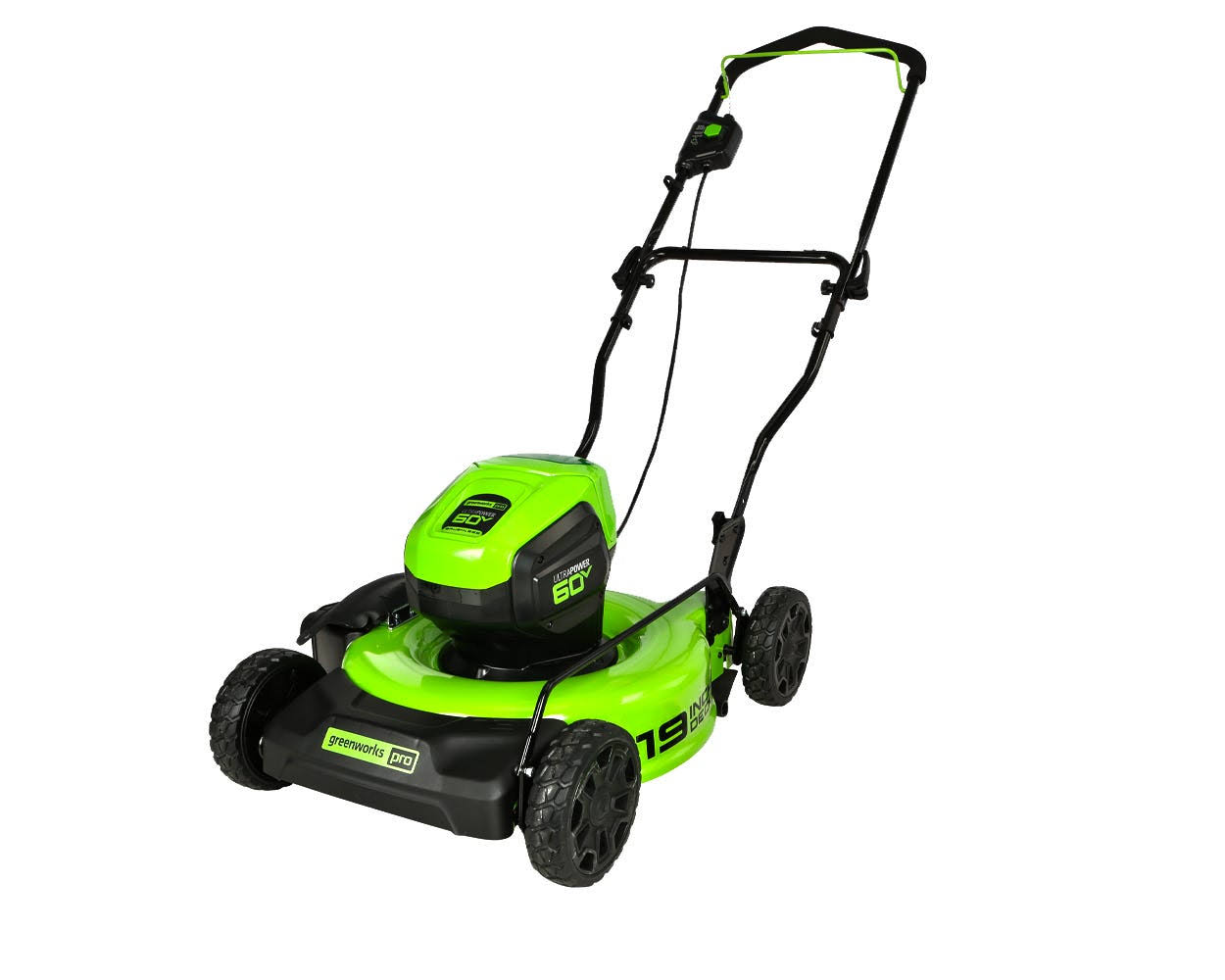 Pro 19 in. 60-Volt Battery Cordless 2-in-1 Lawn Mower (Tool-Only)