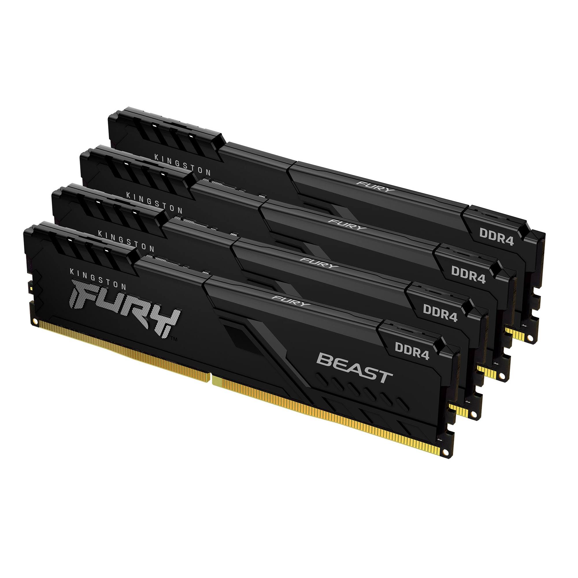 Kingston Fury Beast 16GB (4 x 4GB) DDR4 SDRAM Memory Kit