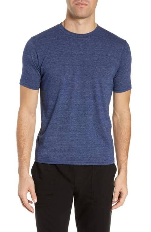 Men&s Goodlife Classic Triblend Crewneck T-Shirt, Size Medium - Blue