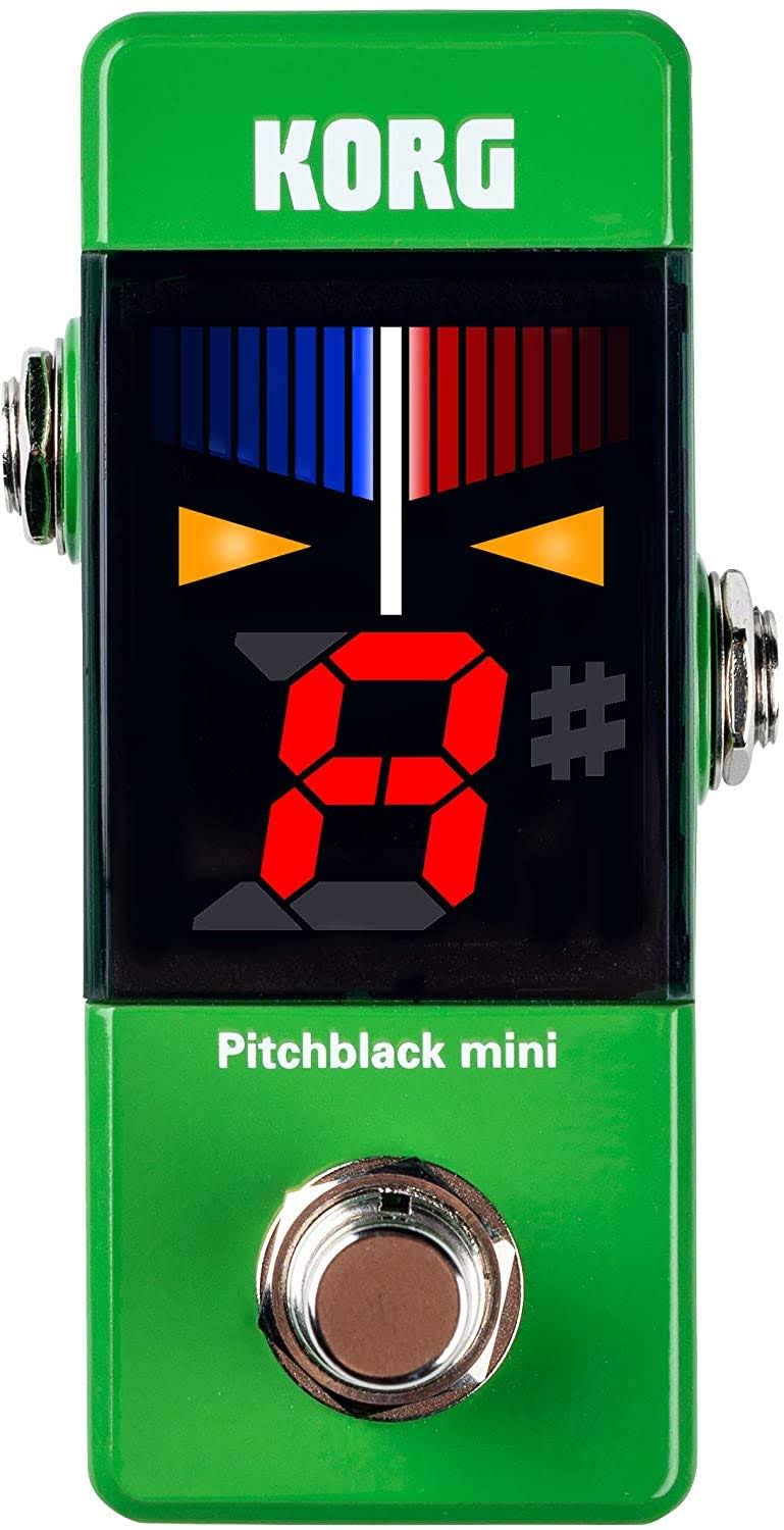 Korg Pitchblack Mini Pedal Tuner (Limited Edition Green) PBMINIGR