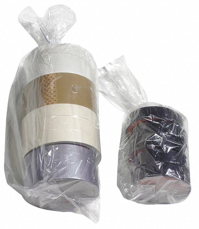 Zoro Select 5DTE5 Open Poly Bag, 1.50 mil, Clear