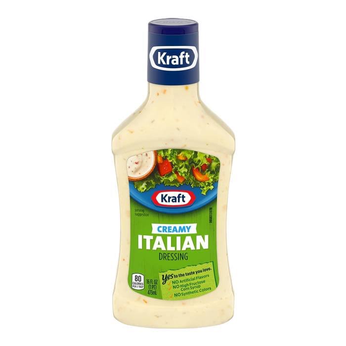 Aderezo Kraft Creamy Italian 473 Ml