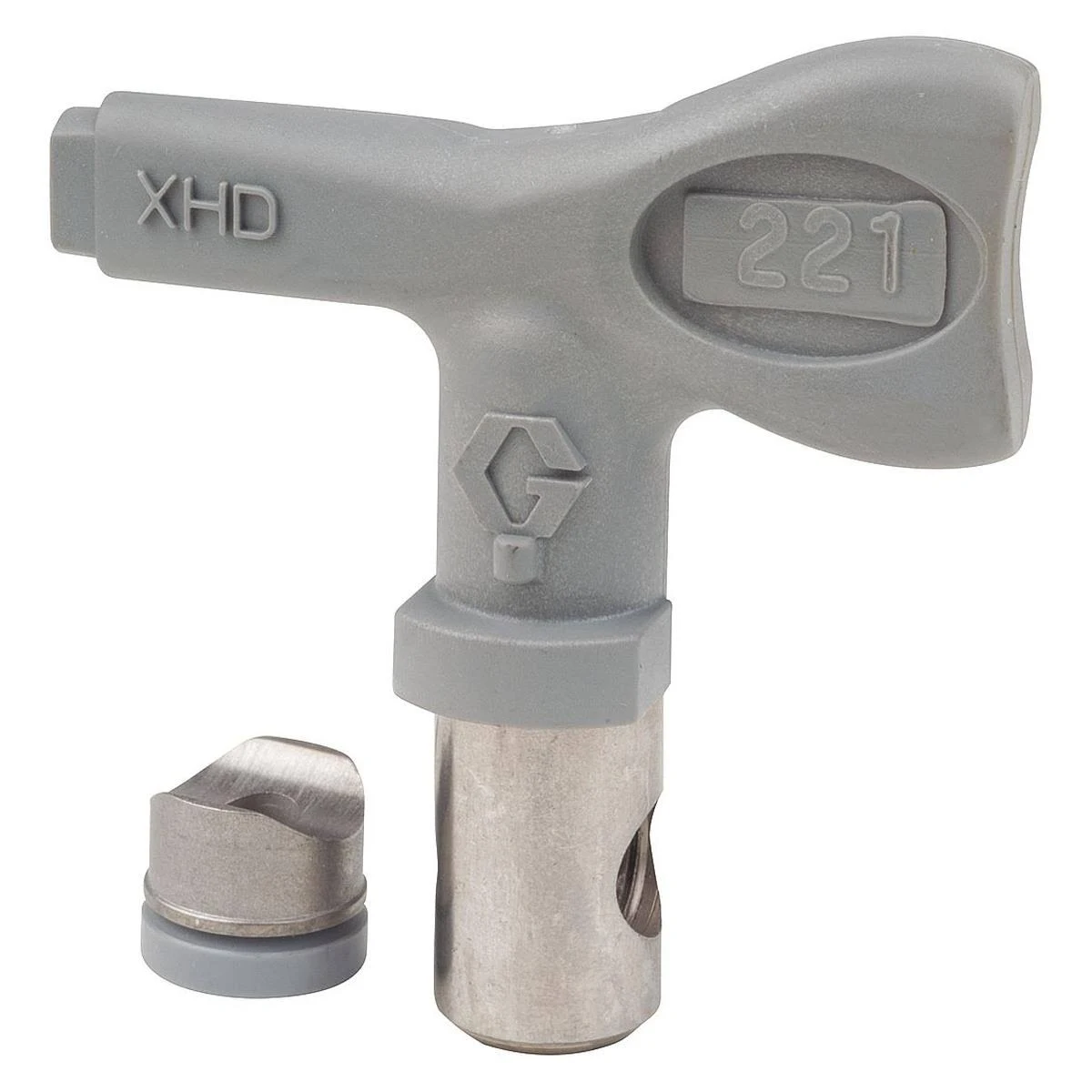 Graco Xhd221 Airless Spray Gun Tip, Tip Size 0.021 in