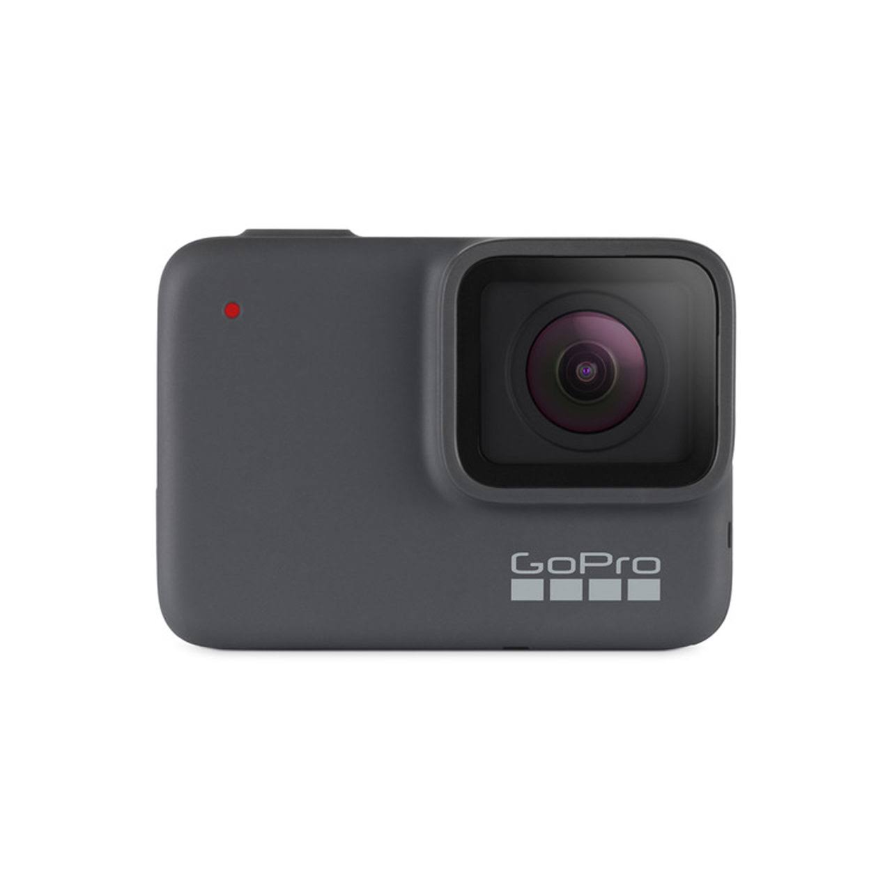 GoPro Hero7 Silver Waterproof Digital Action Camera with Touch Screen 4K HD Video 10MP Photos (Newest Model)