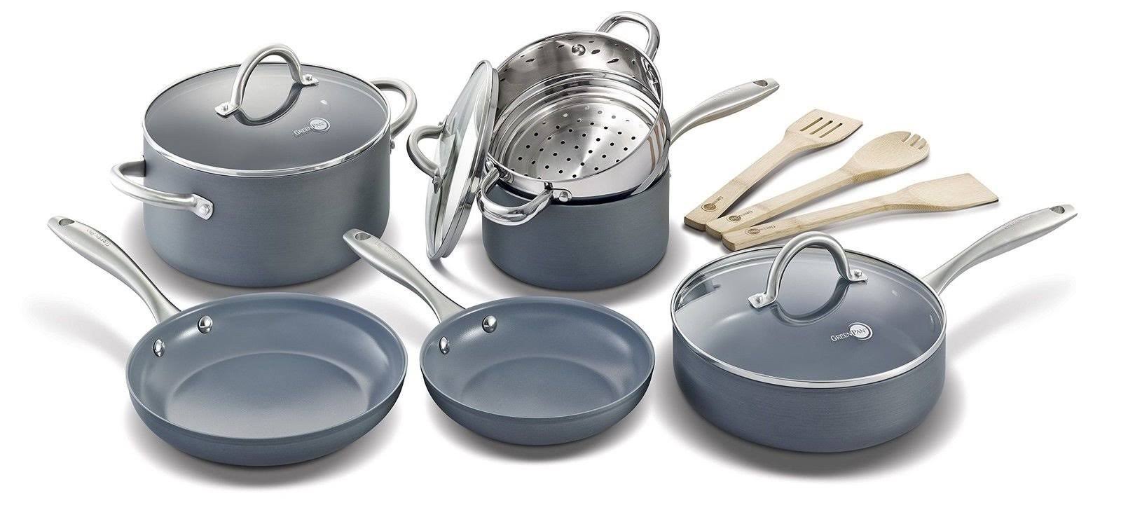 Greenpan Lima 12-Piece Ceramic Nonstick Cookware Set