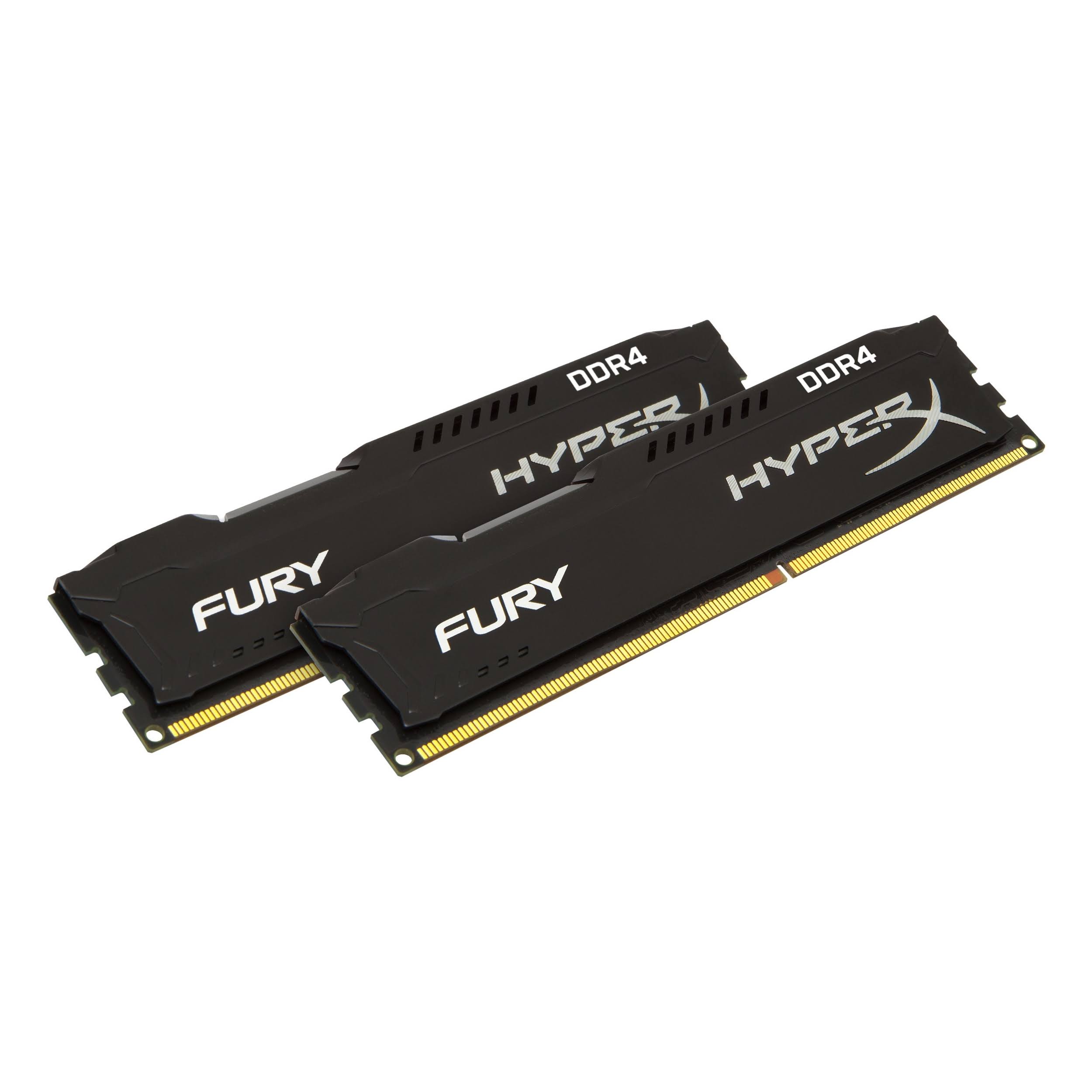 Kingston Technology HyperX Fury Dual Channel Desktop Memory Kit - Black