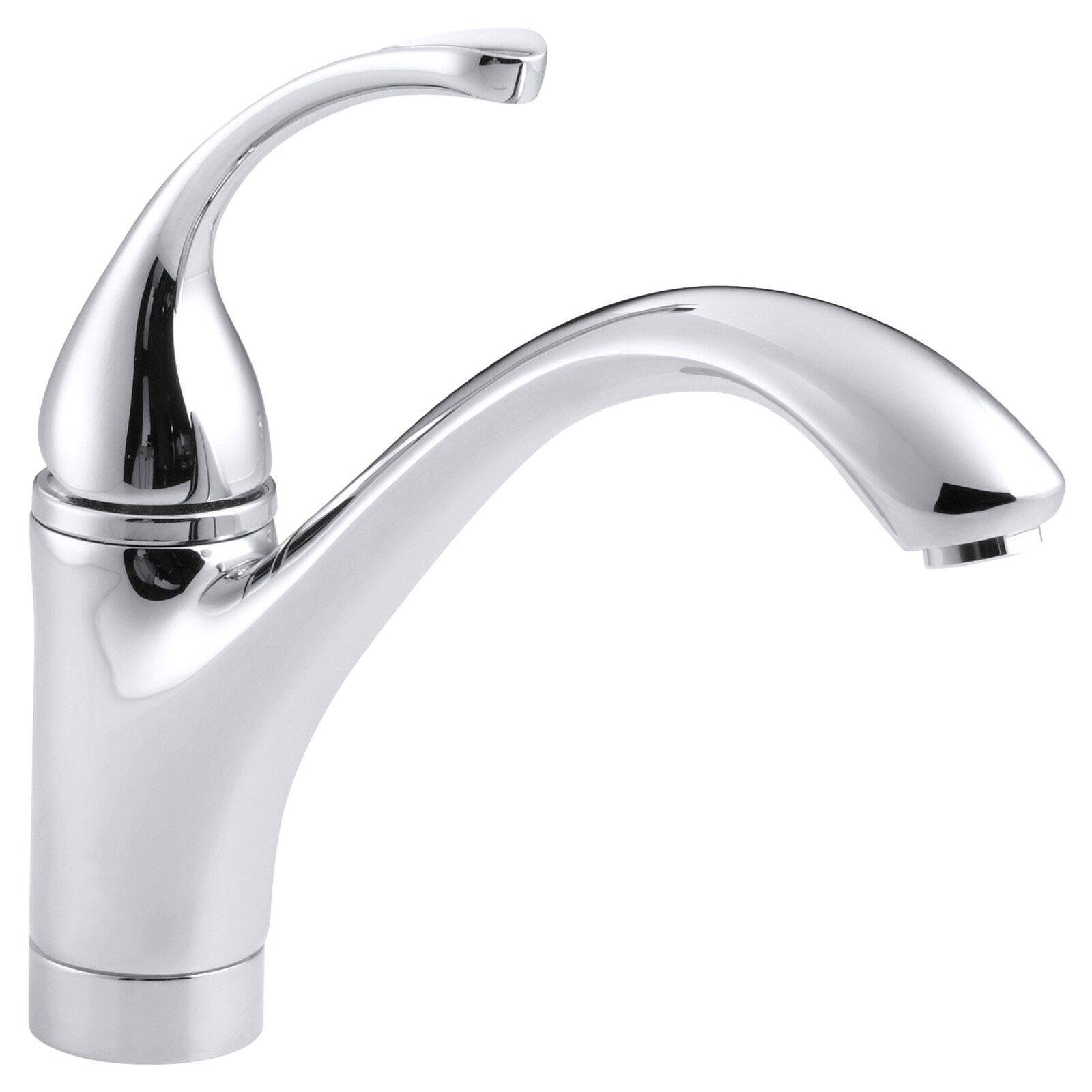 Kohler Forte Single Handle Kitchen Faucet - Polished Chrome