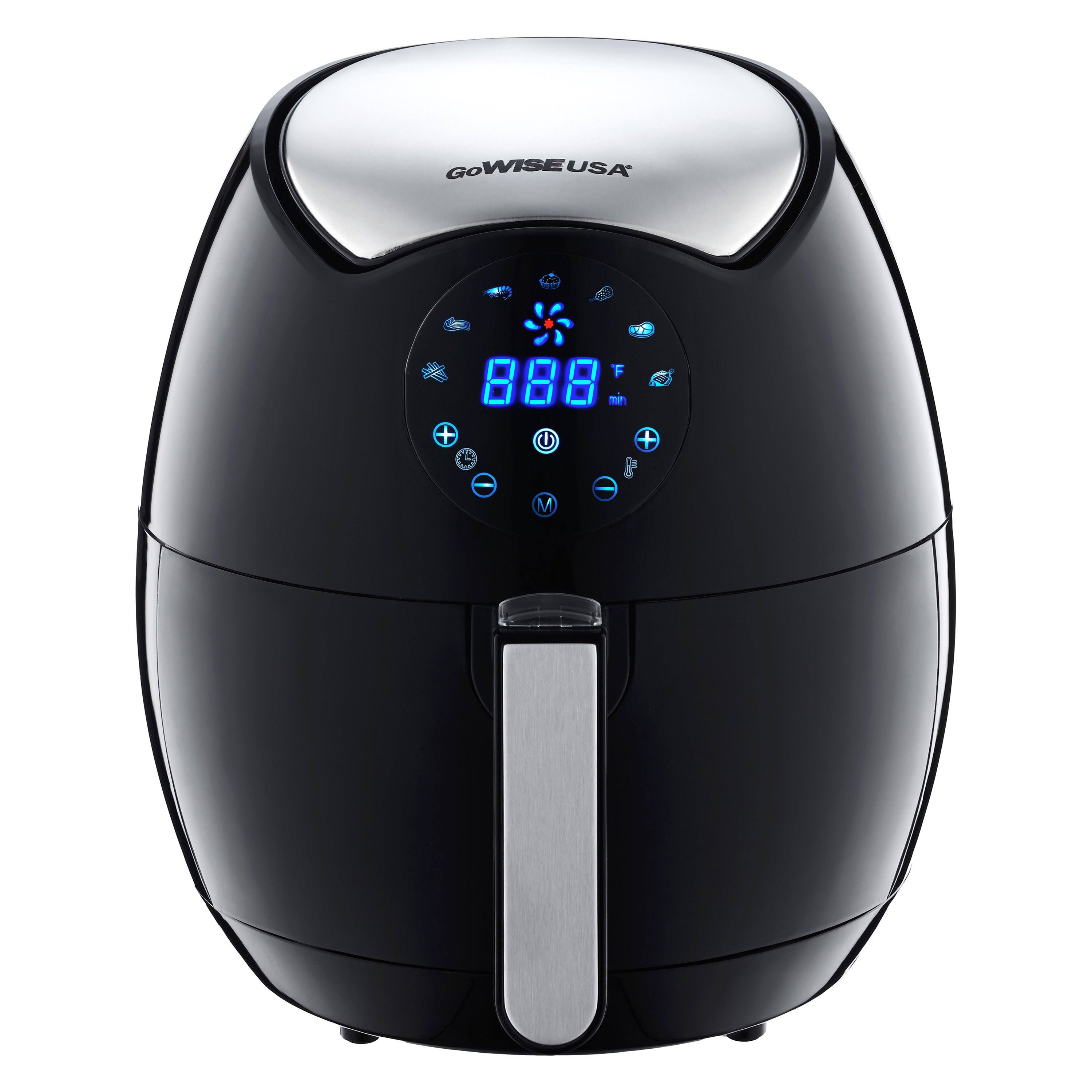 Gowise USA Programmable 7-in-1 Air Fryer - 3.7 qt - Black