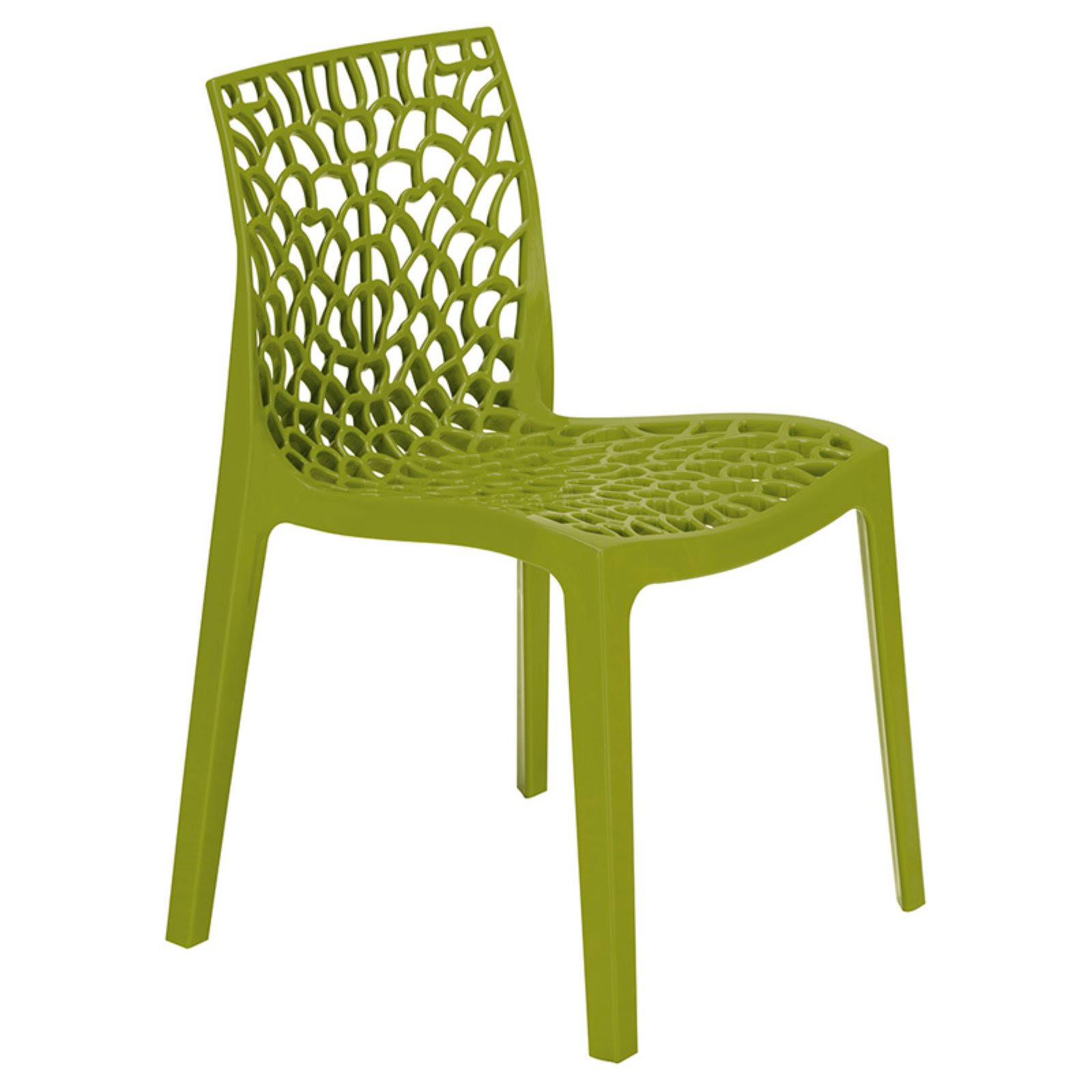 Grandsoleil Upon Gruvyer PP Dining Chair - Set of 2 Anise Green