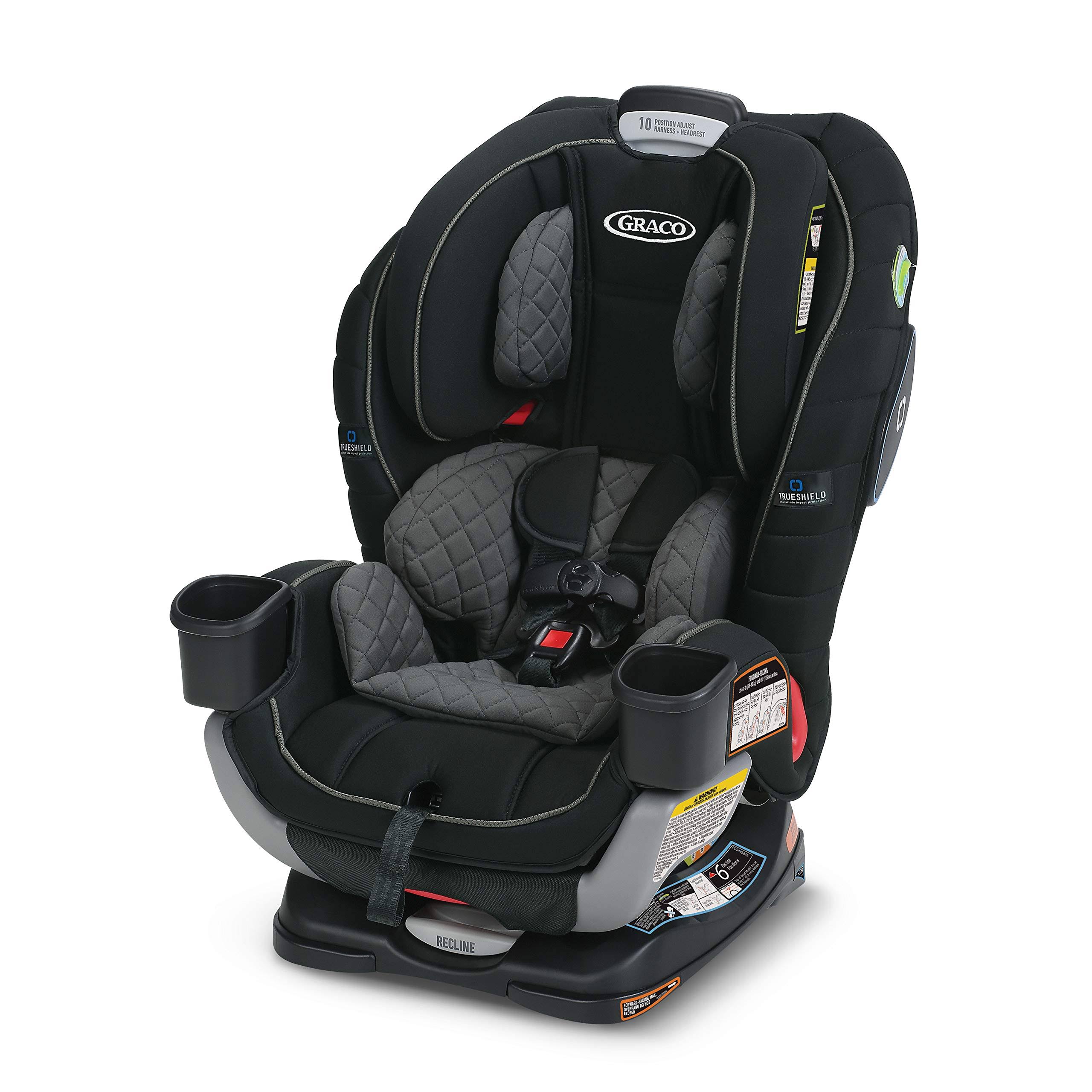 Graco Extend2Fit 3-in-1 Car Seat Featuring TrueShield Technology, Ion