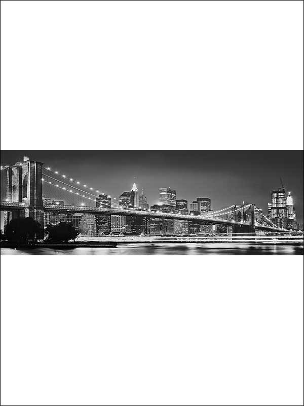 Komar by Brewster 4-320 Brooklyn Bridge Wall Mural