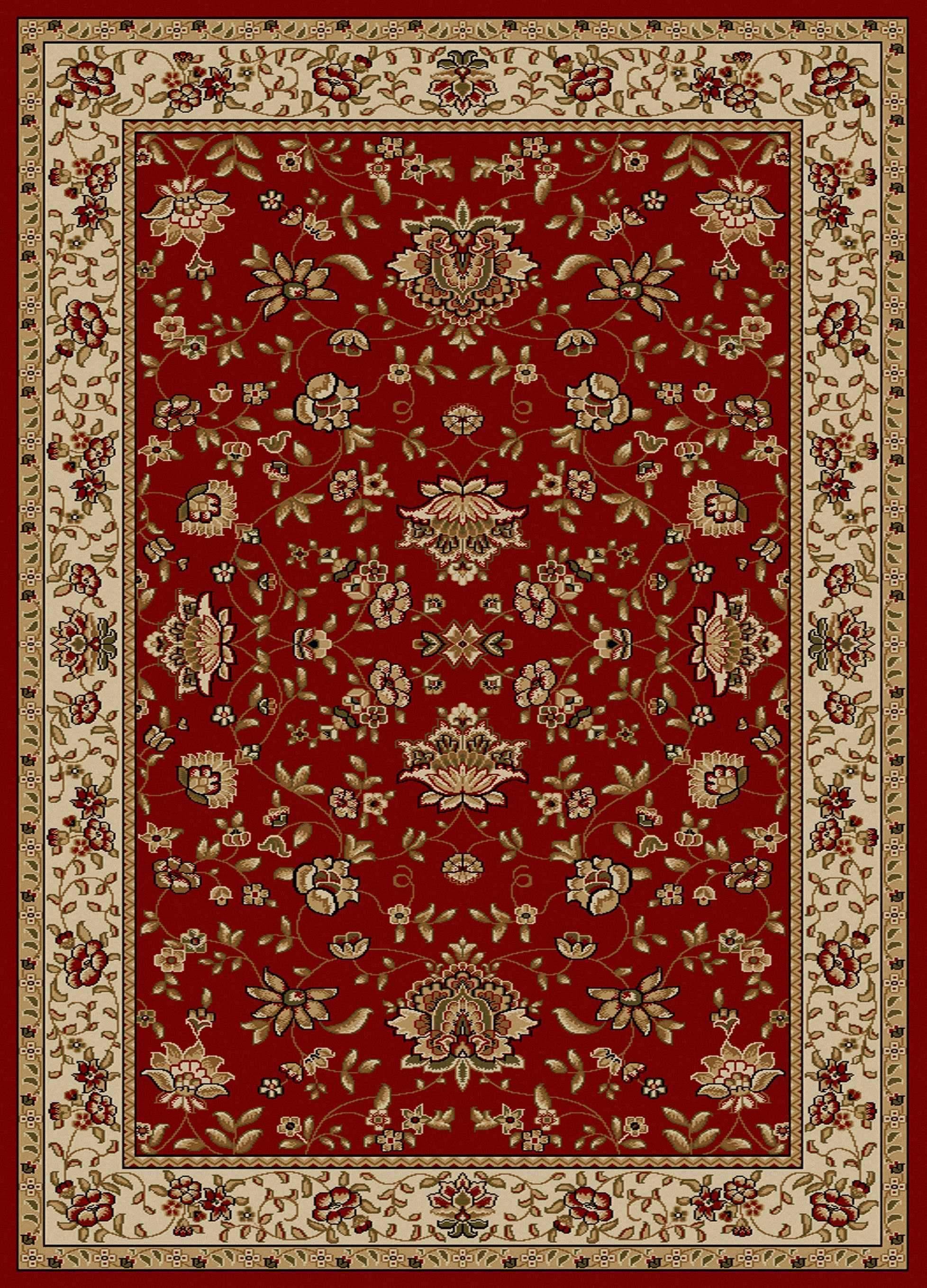 Radici Como 1597 Red Area Rug