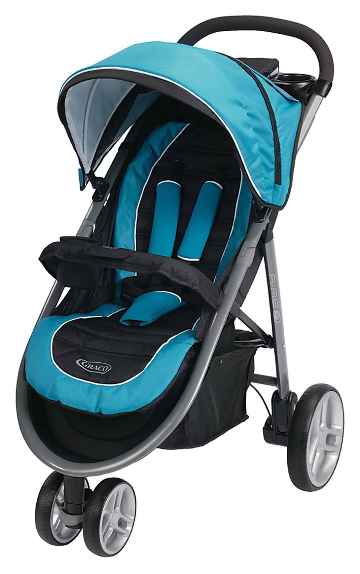 Graco - Aire3 Click Connect Stroller, Poseidon