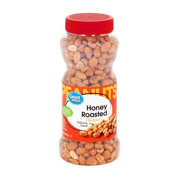 Cacahuates Great Value Tostados Con Miel 454 G