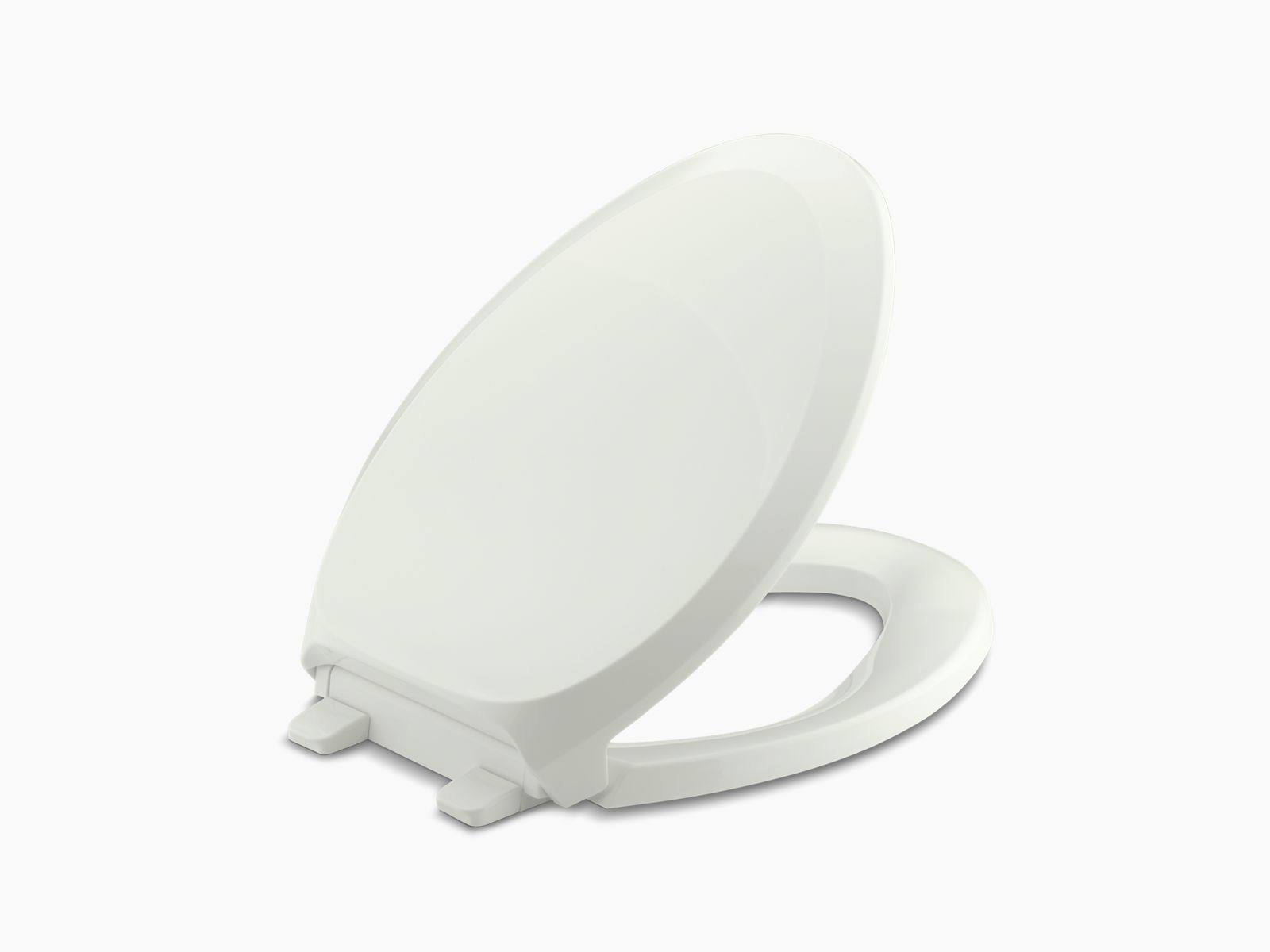 Kohler K-4713 French Curve Quiet-Close Elongated Toilet Seat Dune