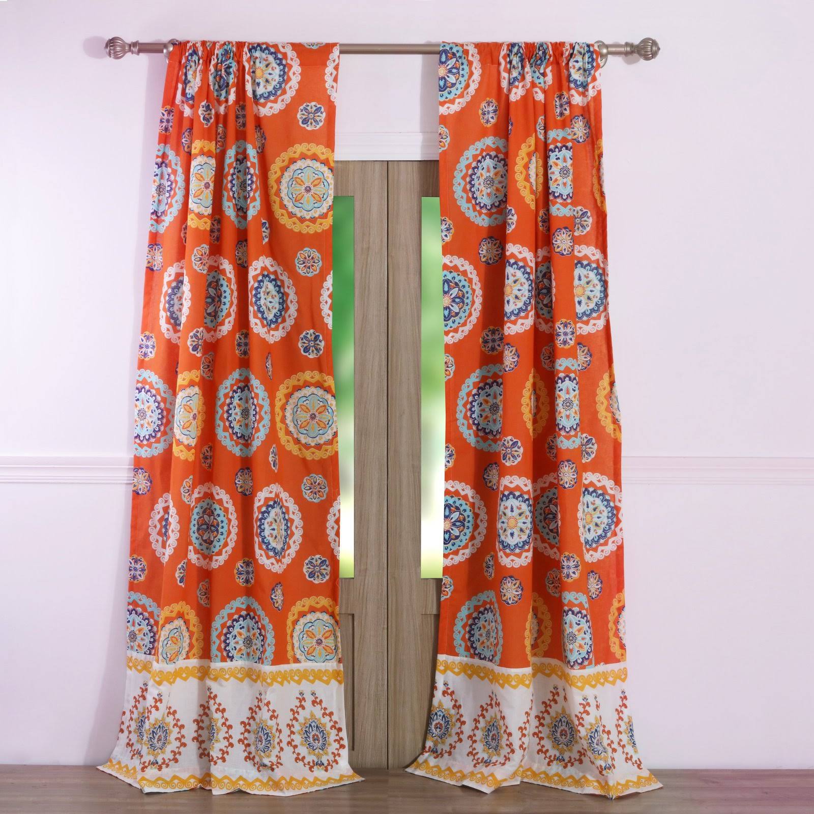 Rozario Window Curtain - Set of 2 by Barefoot Bungalow