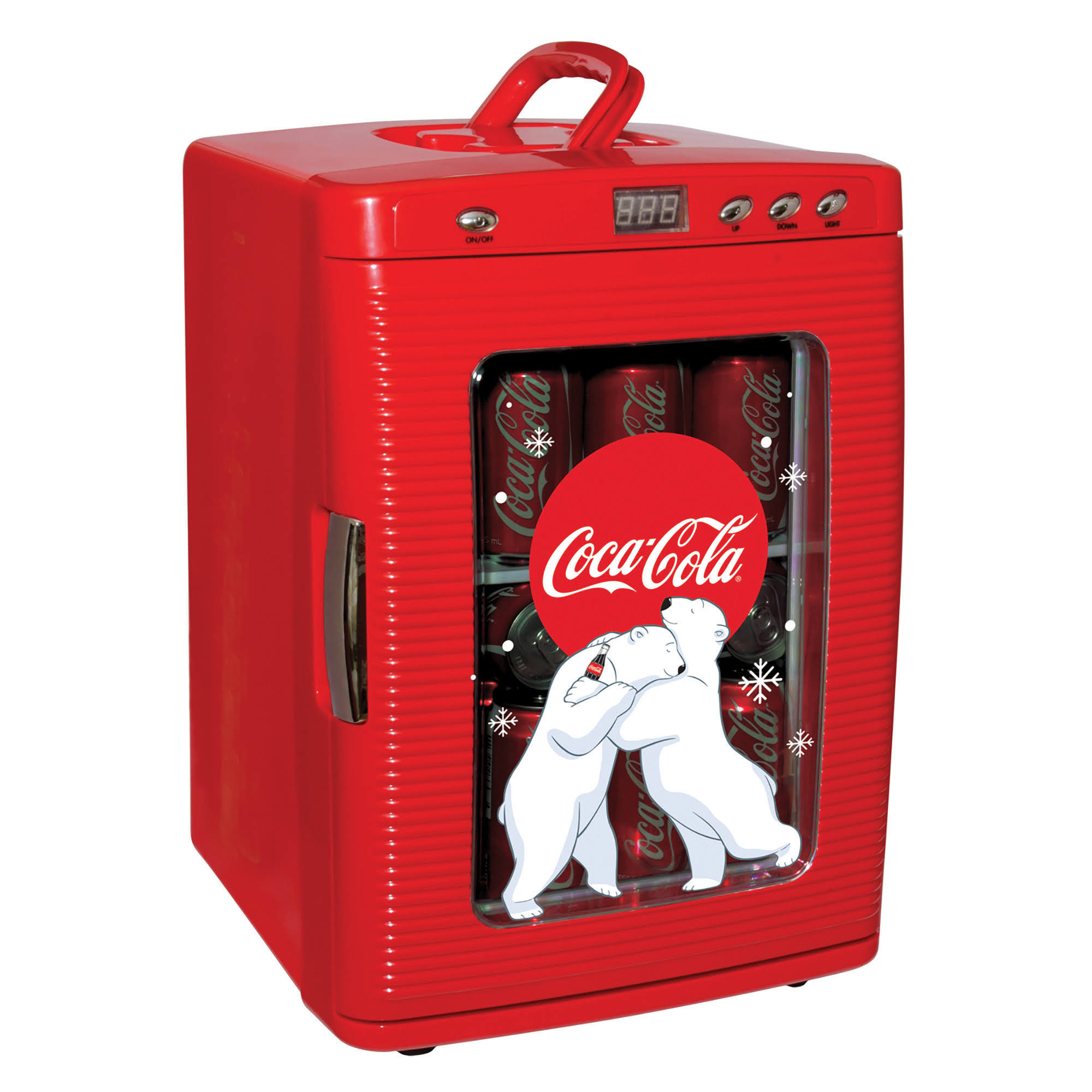 Coca-Cola KWC25 28-Can Thermoelectric Drinks Chiller - 14.2x22 - 0.9 cu ft - Red